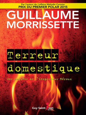 cover image of Terreur domestique